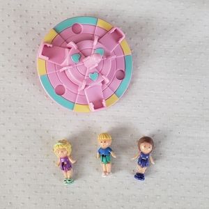 Vintage Polly Pocket Merry Go Round Pals